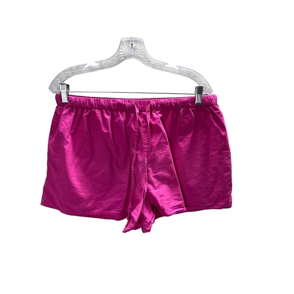 Anthropologie Shorts Women's Size Large Pink 100% Cotton